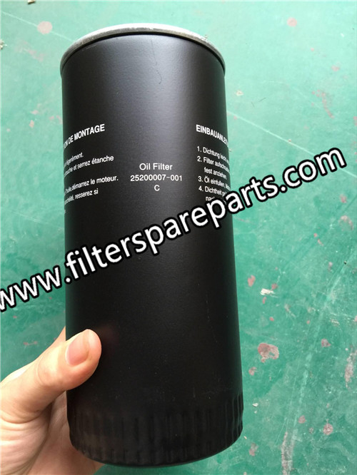 25200007-001C SCREW Oil Filter